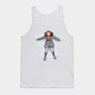 Snow angel Tank Top